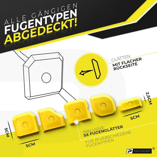 Thumbnail 4 de PRECISE LINES Silikonentferner Set 11-teilig