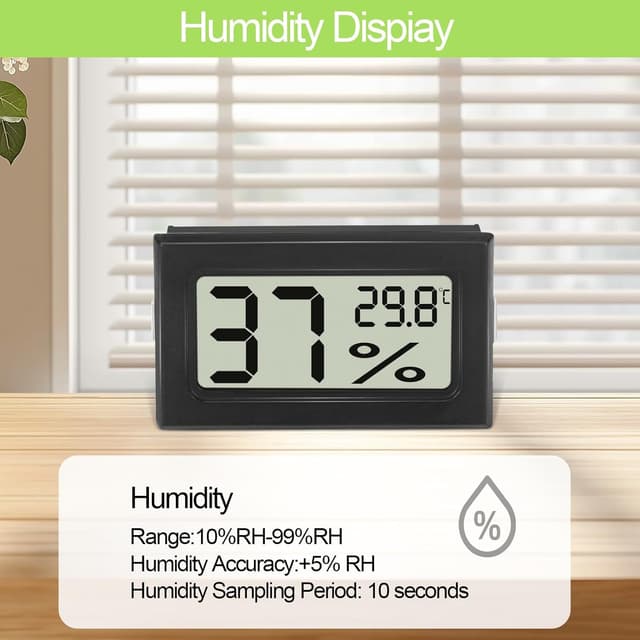 Detalle 2 de Farerkass 8 Pezzi Igrometro Interno