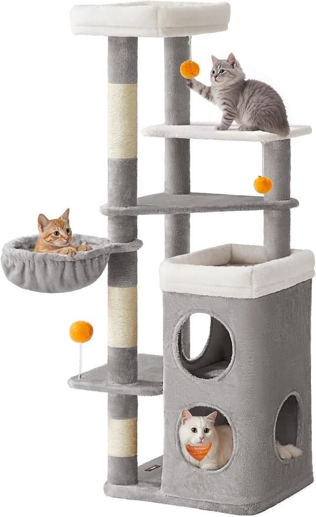 Imagen de Feandrea Árbol Alto para Gatos 152 cm en OfertitasTOP
