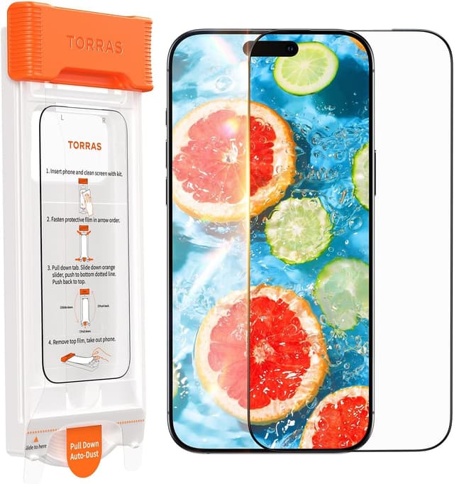 Detalle de TORRAS OrigArmor AR iPhone 17 Pro 9H+ Screen Protector