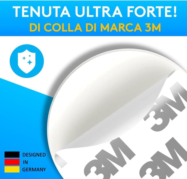 Thumbnail 3 de SilverRack Fermaporta Adesivo da Muro 6 pezzi