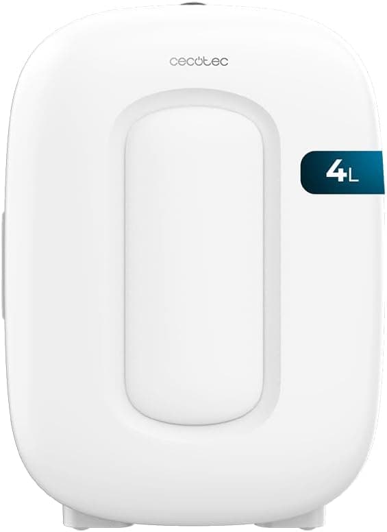 Detalle de Mini réfrigérateur Cecotec Bolero MiniCooling 4 L (Bora White) 12V-220V, refroidissement et chauffage