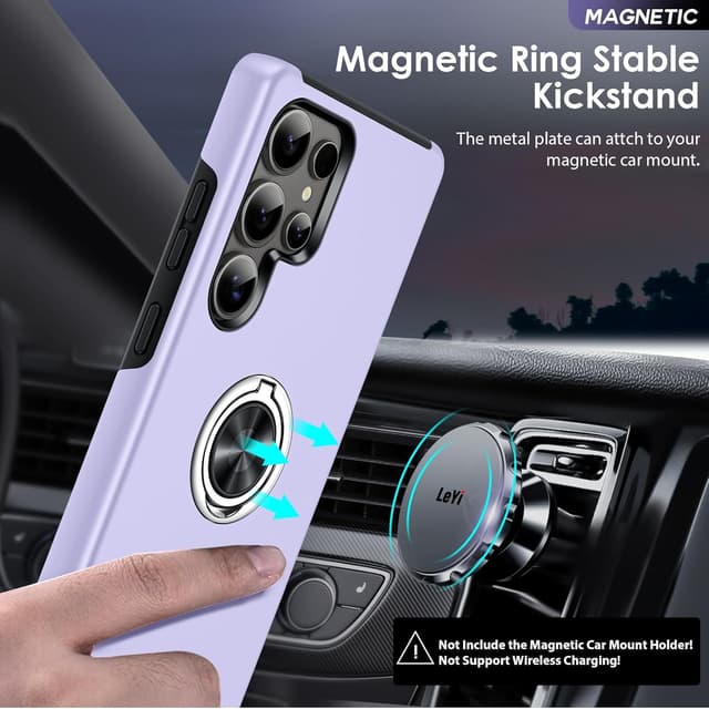 Detalle de Samsung S25 Ultra case with tempered glass