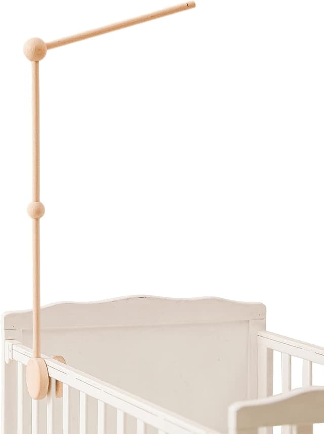 Imagen de Wooden Baby Mobile Crib Holder for Cot 🎈 en OfertitasTOP