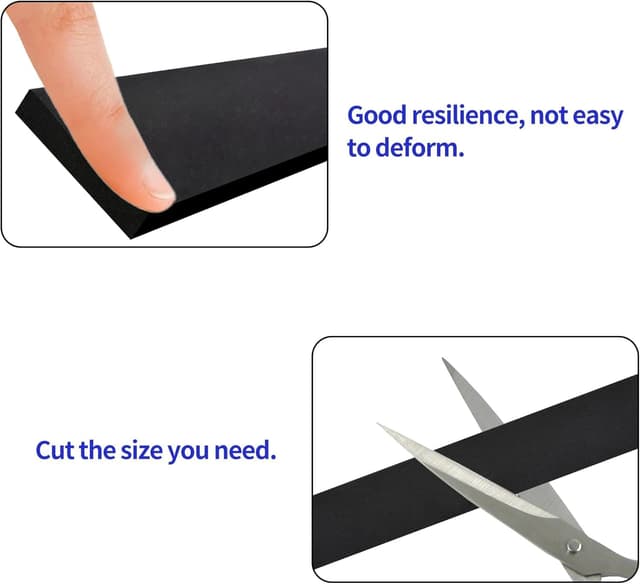 Detalle 2 de 25mm EVA foam self-adhesive tape strip