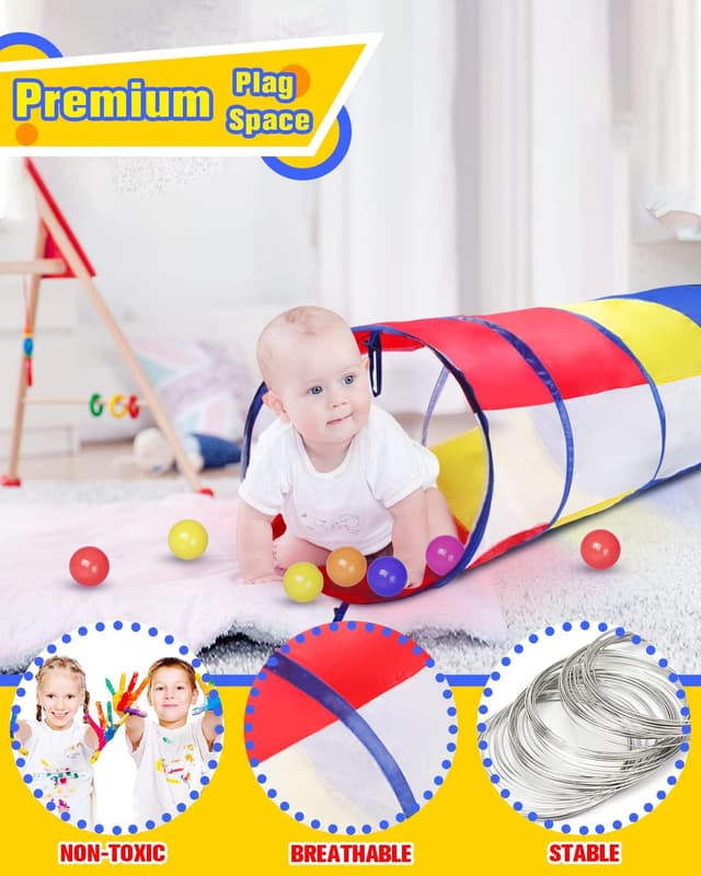 Thumbnail 5 de WEEKSUN Tunnel per bambini tunnel da gioco 180 cm