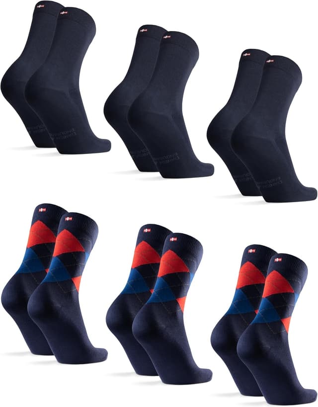 Thumbnail 6 de DANISH ENDURANCE Bambus-Socken 3 Paar