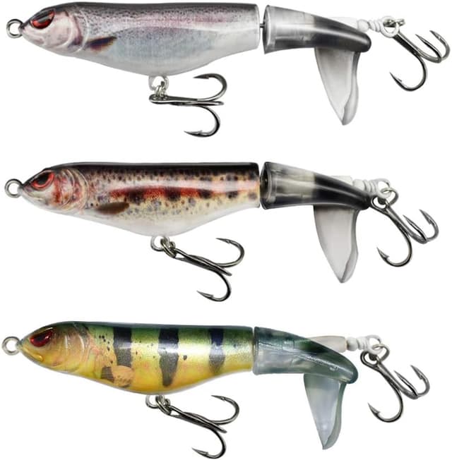 Detalle de ODS Angelköder Wobbler 110 mm, 3 Stück