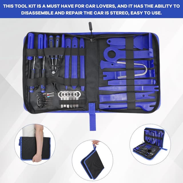 Thumbnail 6 de DUBULL 38-piece Car Trim Removal Tool Kit for Dash & Door Panels
