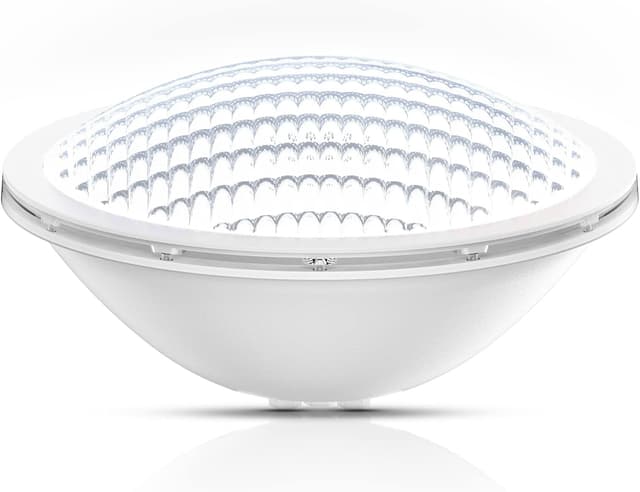 Detalle de LyLmLe PAR56 LED subacquea 18W, 1800 lm, 6000K bianco freddo (IP68) per piscine