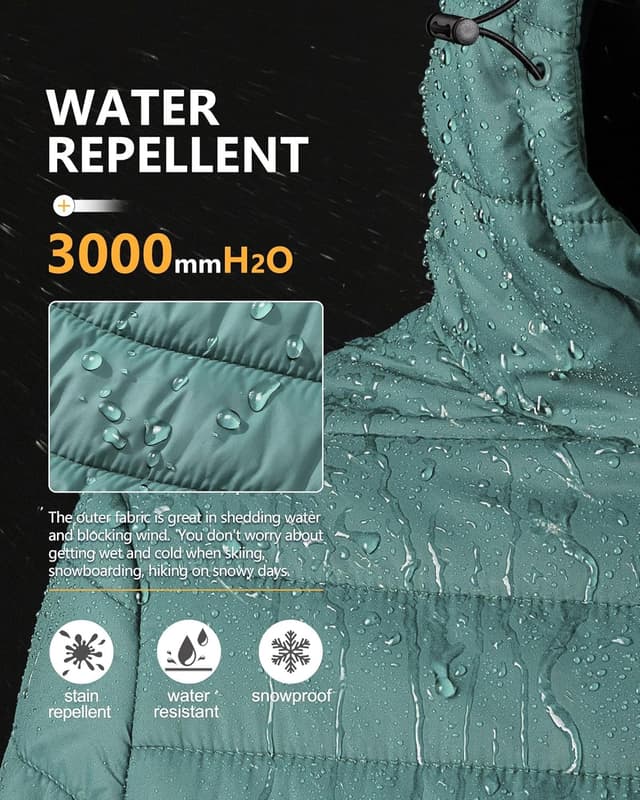 Detalle 2 de Outdoor Ventures Damen Steppjacke