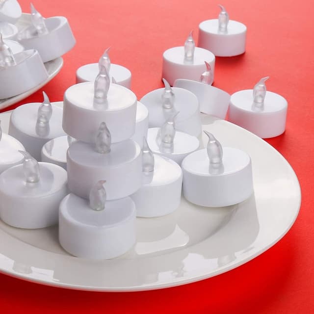 Thumbnail 3 de HANZIM Tea Lights 50 Pack LED
