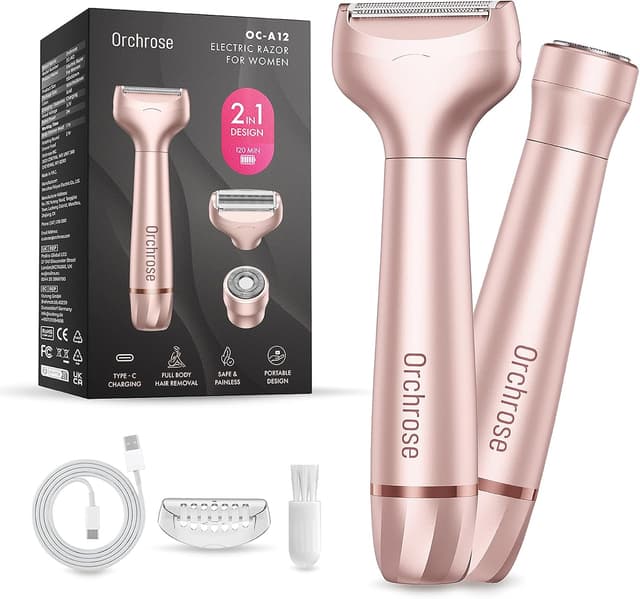 Detalle de Orchrose Women 2-in-1 electric shaver 2-in-1