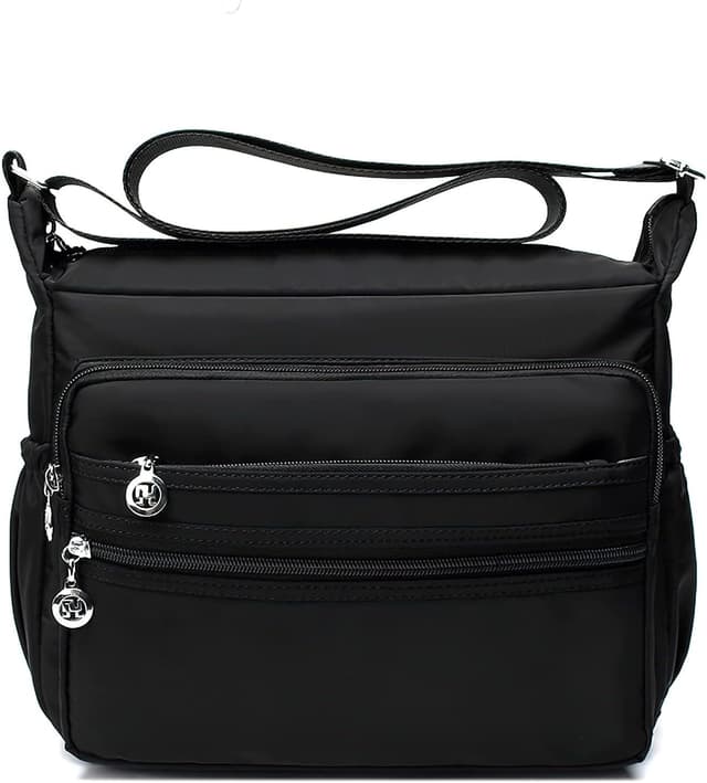 Detalle de ModaZeal multi pocket crossbody bag 26x9x22cm