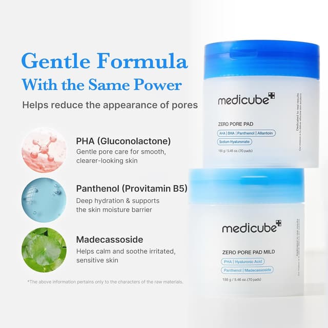 Thumbnail 3 de medicube Zero Pore Gentle Tonerpads 70 Einheiten