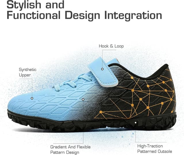 Thumbnail 3 de PiDaGlobal Boys Football Boots