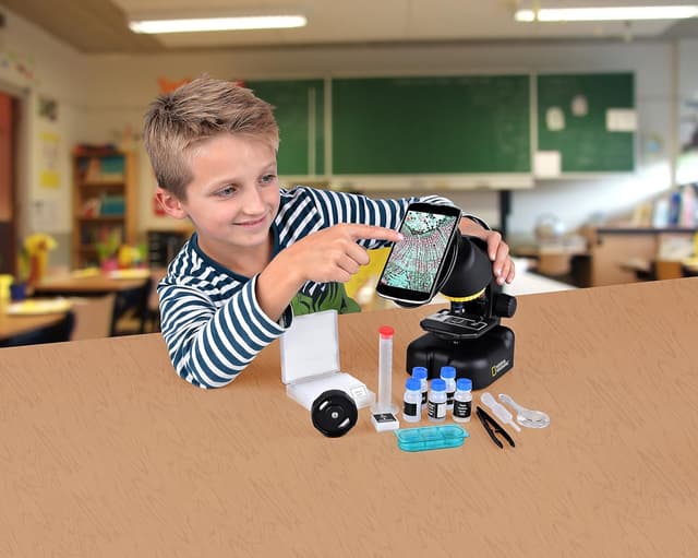 Thumbnail 4 de National Geographic 40-640x Mikroskop mit LED Beleuchtung