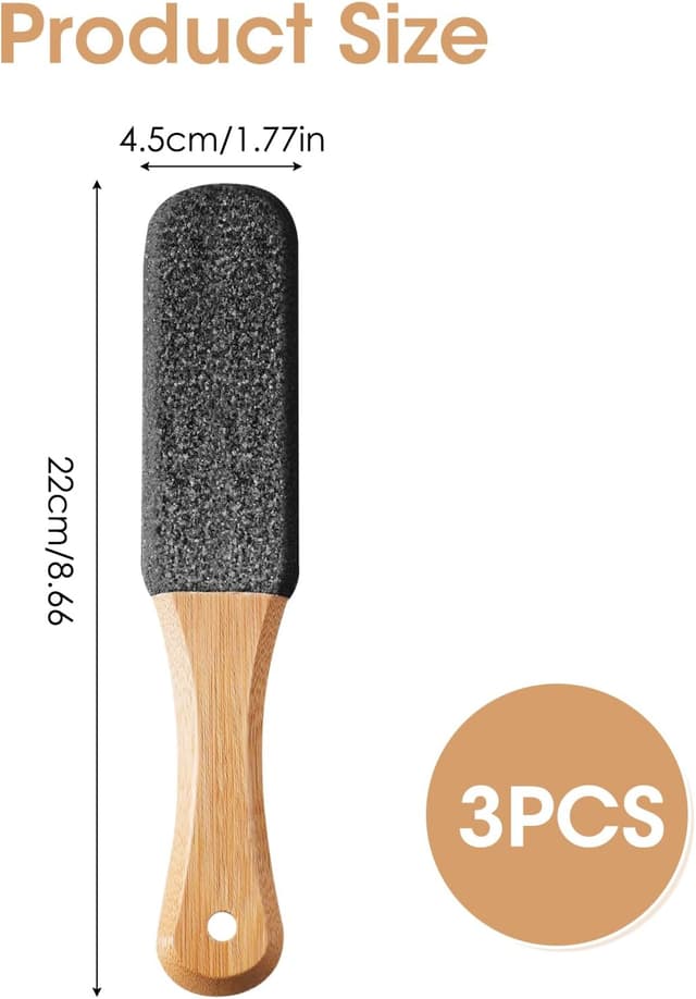 Detalle 2 de Kasoud Pumice Stone for Feet 3-Pcs