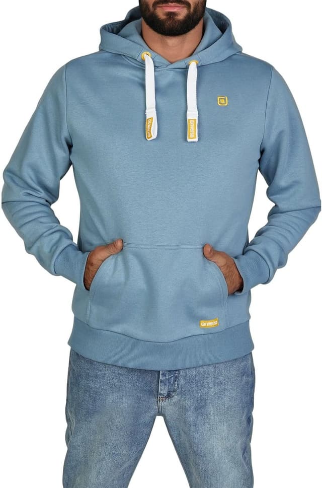 Detalle de riverso Hoodie Herren Regular Fit RIVLinus – Kapuzenpullover im Streetwear-Look