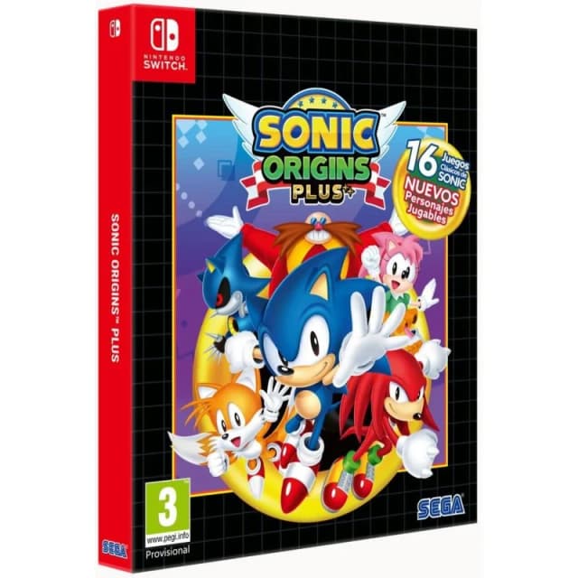 Imagen de Sega Sonic Origins Plus LE Switch 16 juegos en OfertitasTOP