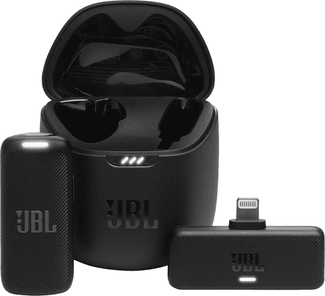 Detalle de JBL Quantum Stream Studio Wireless LT – kabelloses Kondensatormikrofon für Streaming & Content