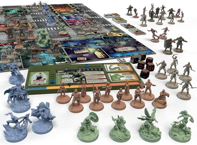 Detalle de Asmodee Marvel Zombies Zombicide (edizione in italiano) gioco da tavolo 1-6 giocatori, 14+