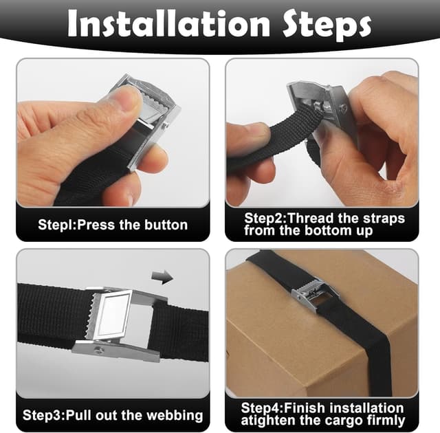 Thumbnail 3 de Spanngurt 25 mm x 4 m – 10 Stück