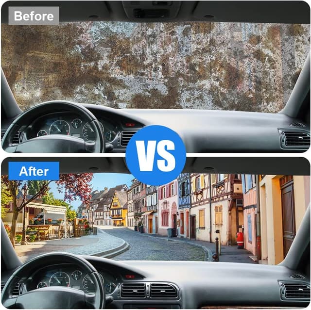 Detalle de URAQT Pastiglie Lavavetri Effervescenti 40 pezzi (1 pastiglia = 4 L) per parabrezza e vetri auto