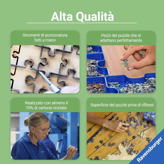 Detalle de Ravensburger Puzzle 1000 pezzi Hello Spank (80s mania) – Puzzle adulti +14 anni, 70x50 cm