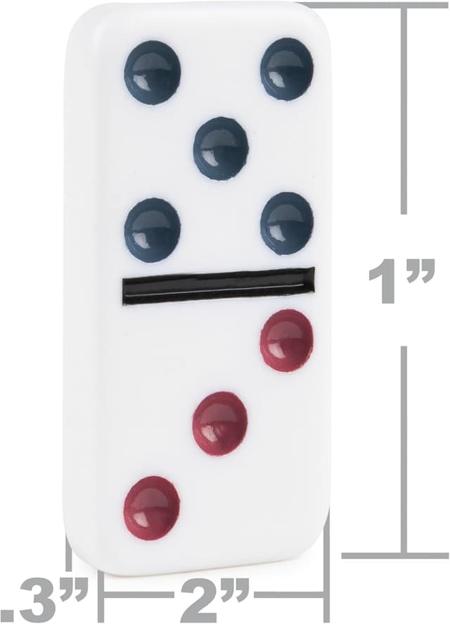 Thumbnail 6 de Cardinal Mexican Train Dominoes 12 double