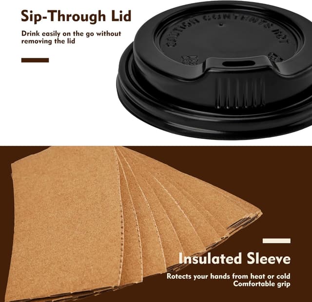 Detalle 2 de YEEHAW 16oz coffee cups 50 pack