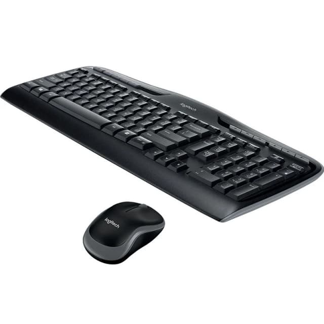 Detalle 2 de Logitech MK330 Combo Inalambrico: Teclado + Ratón Negro 🖱