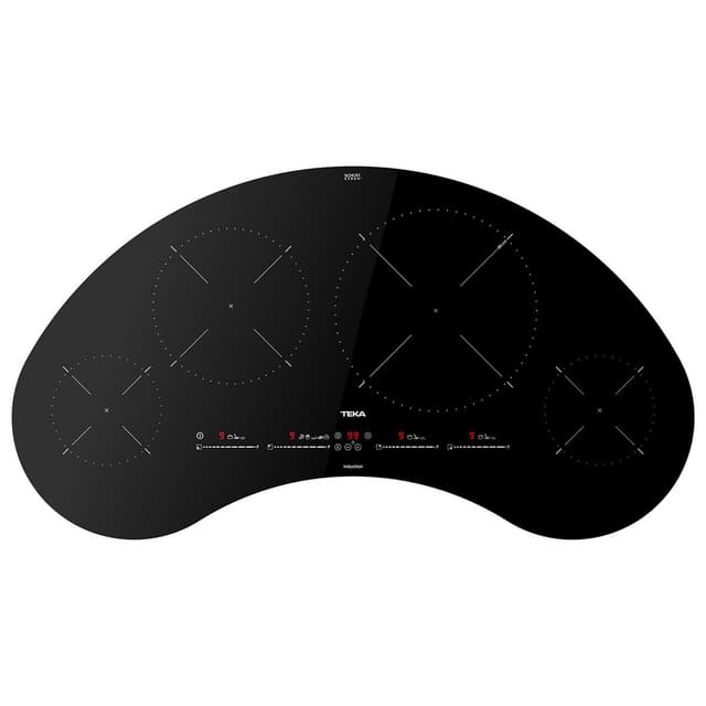 Detalle de Teka IKC 94628 MST placa de inducción 4 zonas