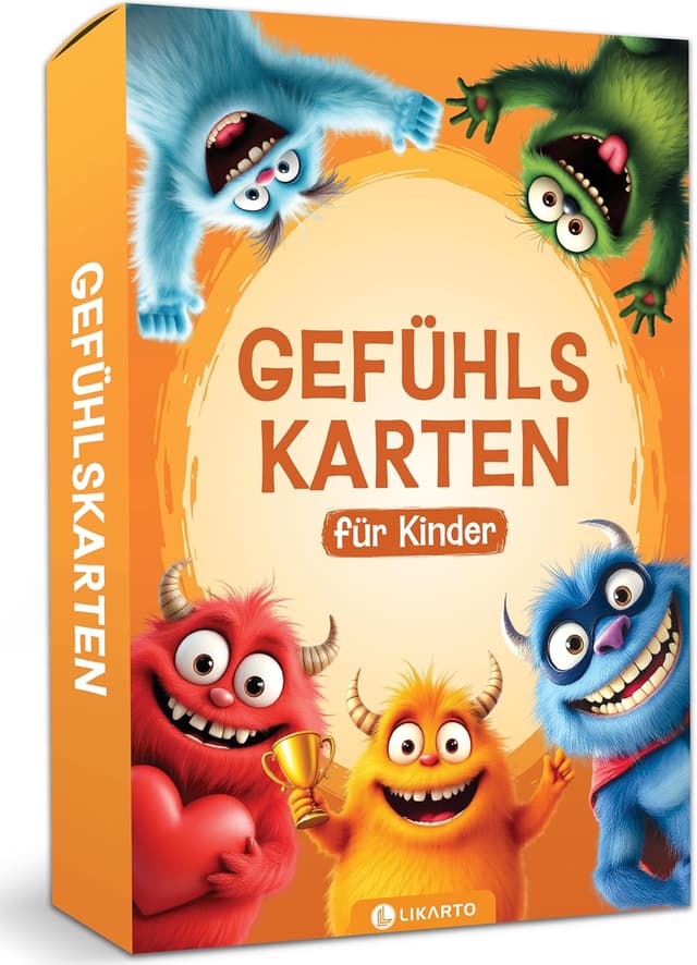 Detalle de LIKARTO Gefühlskarten 30 Stück 🎴