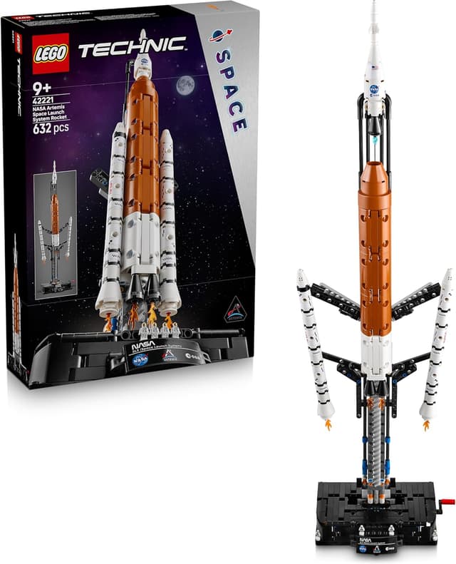 Detalle de LEGO 42221 Artemis SLS Rakete 🚀