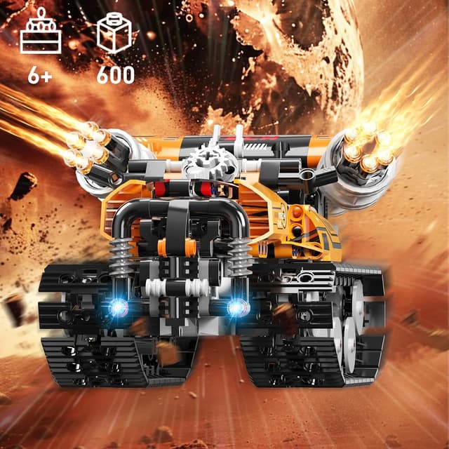 Thumbnail 5 de STEM 5in1 Robot Car Tank Kit 600-piece