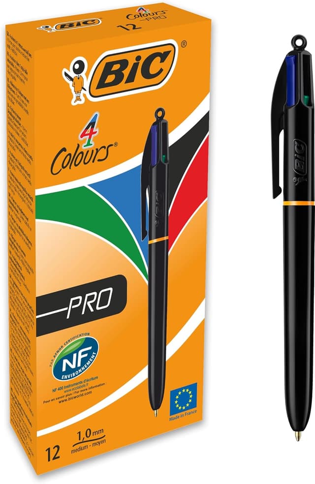 Imagen de BIC 4Colori Pro Penne 4 Colori a Scatto en OfertitasTOP