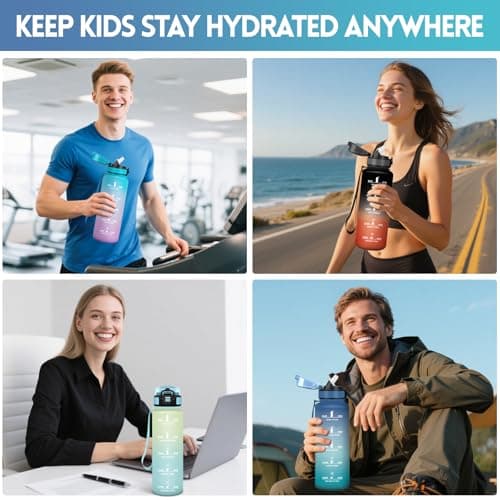 Thumbnail 6 de HoneyHolly Botella 1,5 L sin BPA para gimnasio 🚰