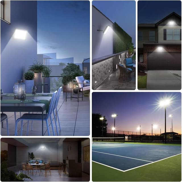 Thumbnail 6 de JESLED Faretto LED Esterno 100W 10000 lm