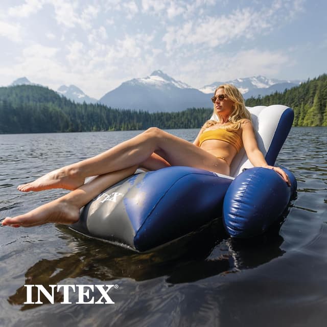 Thumbnail 4 de Intex Floating Recliner Inflatable Lounge 71in
