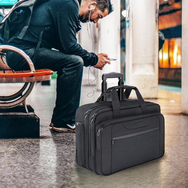 Thumbnail 5 de KROSER Trolley Business 46x36x22 cm Handgepäck