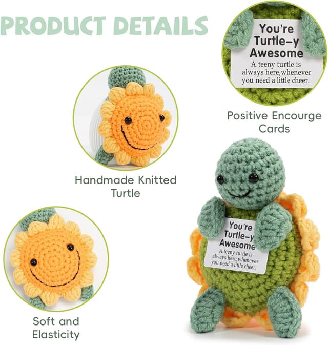 Thumbnail 2 de Bafiwu Funny Positive Turtle Gift