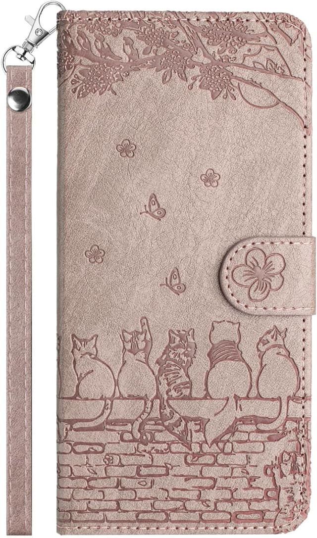 Detalle de Galaxy A20e wallet case with 3 slots