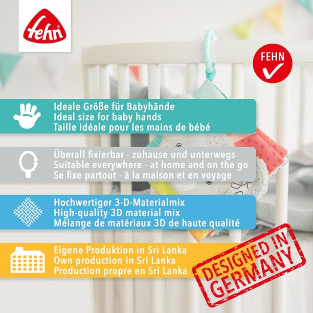 Thumbnail 5 de Fehn Stoffbuch Koala 17×17 cm