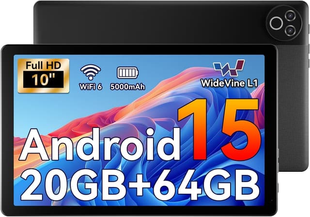 Detalle de MUISOO Android 15 Tablet 10 inch 5000mAh