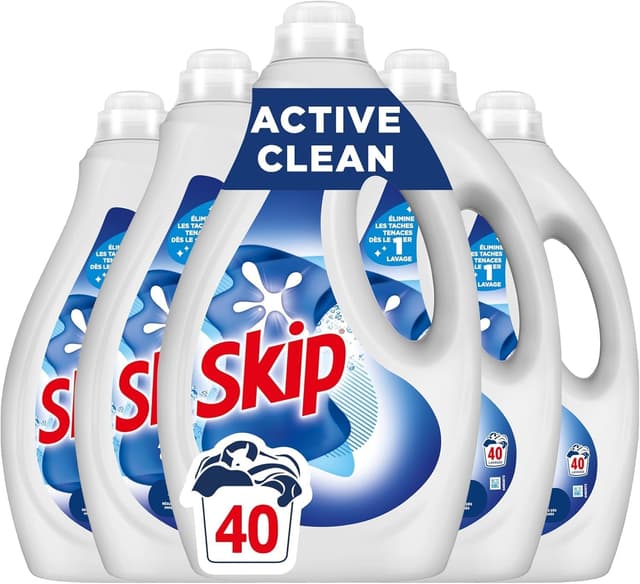 Thumbnail 1 de Skip Lessive liquide Active Clean 40 lavages