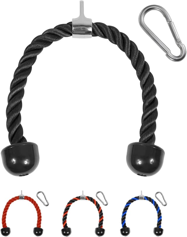Detalle de Yes4All tricep rope cable attachment 2.5 cm