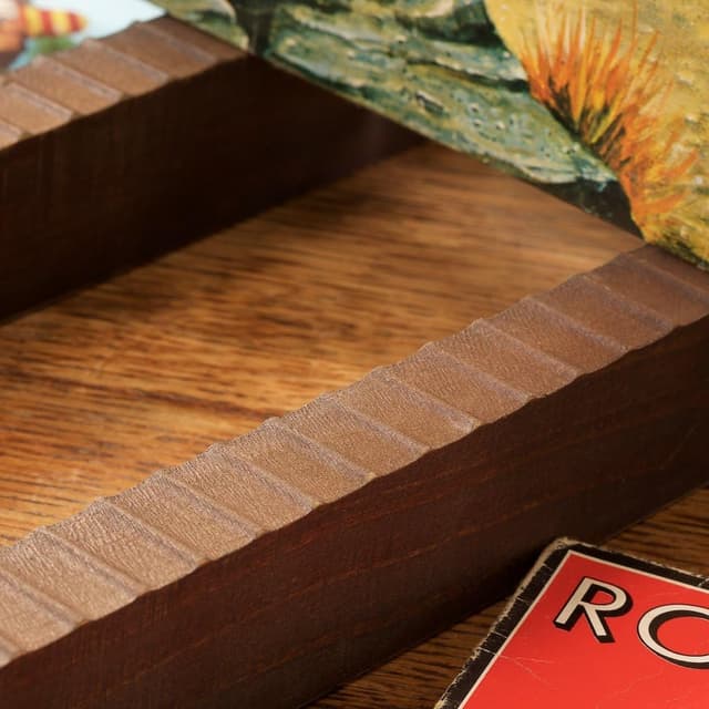 Detalle 2 de KAIU Vinyl Record Storage Walnut for 50 LPs ๐