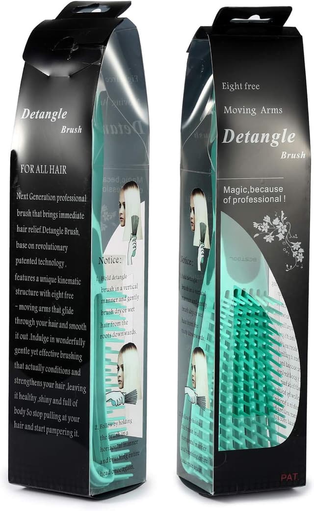 Thumbnail 6 de BESTOOL Cepillo desenredante para cabello rizado 3/4abc