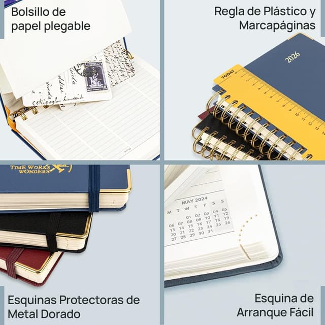 Thumbnail 5 de POPRUN Agenda 2026 Semana Vista 16x10,5 cm